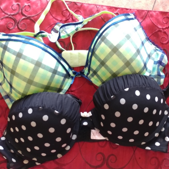 Bundle two (2) underwire bras SZ 34B - Picture 1 of 6